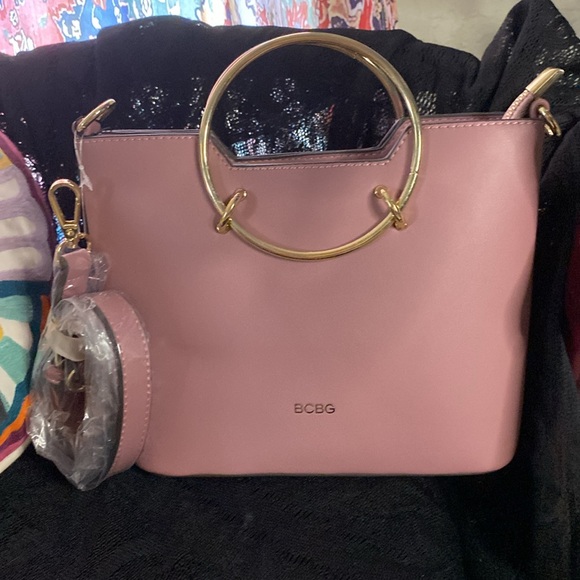 Women’s BCBG Bags The Sammie Satchel in Rose - Picture 10 of 17